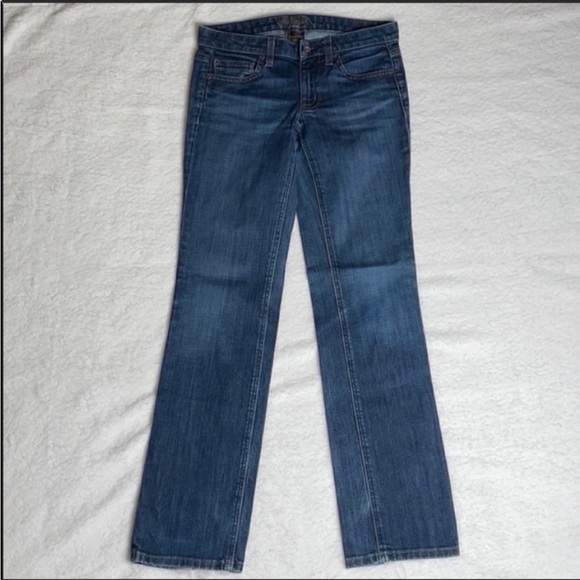 Ann Taylor Denim Jeans Modern Fit Lindey Waist Size 2 - Picture 8 of 9